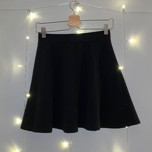 H&M Black Skater Skirt